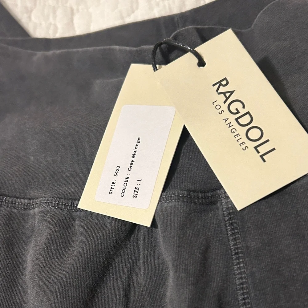 RARE!! Ragdoll LA Grey Malange Flare Pants 30” Inseam NWT! - Picture 3 of 8